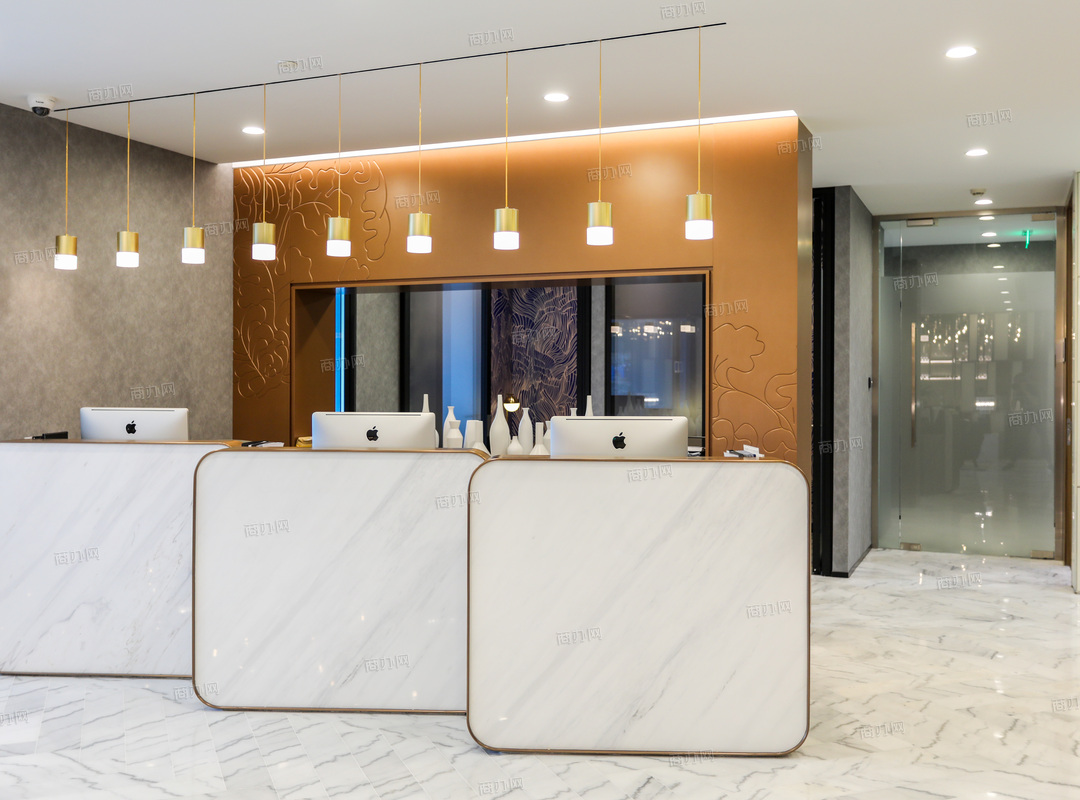 深圳德事商务中心共享办公前台照片